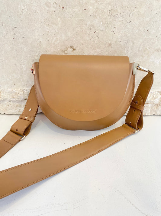 Viktoria & Woods Jude Cross Body Bag in Tan