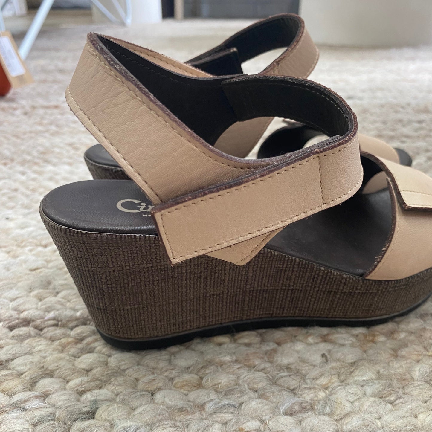 Cinori Brown Wedges - Size 38