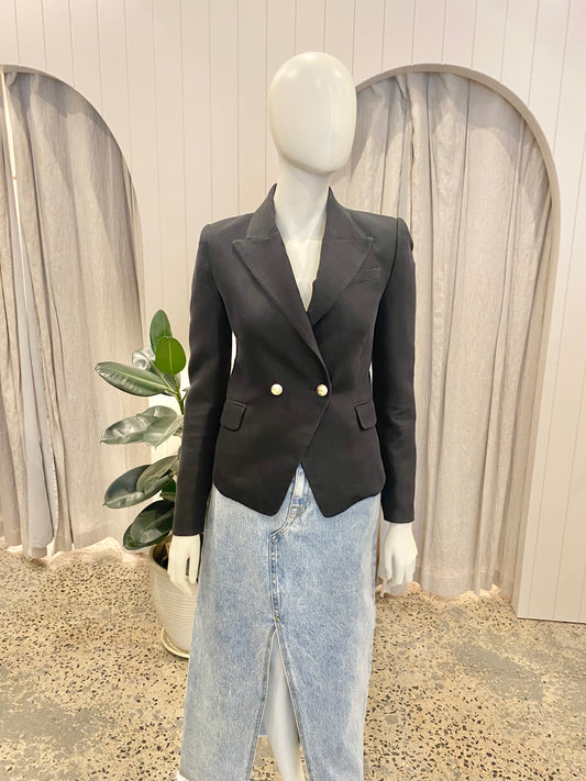 Camilla and Marc Marguerite Blazer  in Black - Size 6