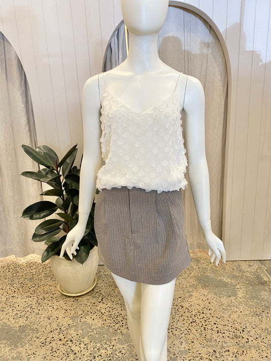 Zimmermann Wild Botanica Textured Cami - Size 0 (8)