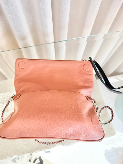 Zadig and Voltaire Pink Rock Clutch