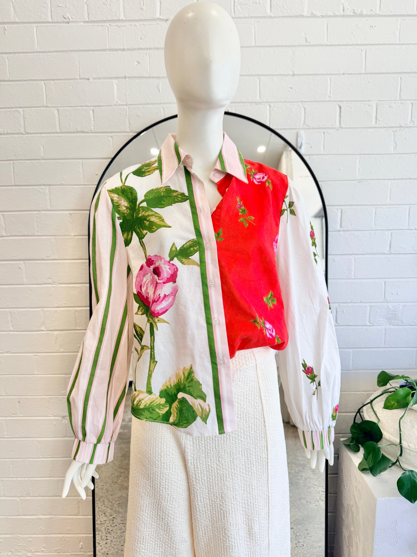 Aston Studio Rafferty Floral Shirt - Size 12