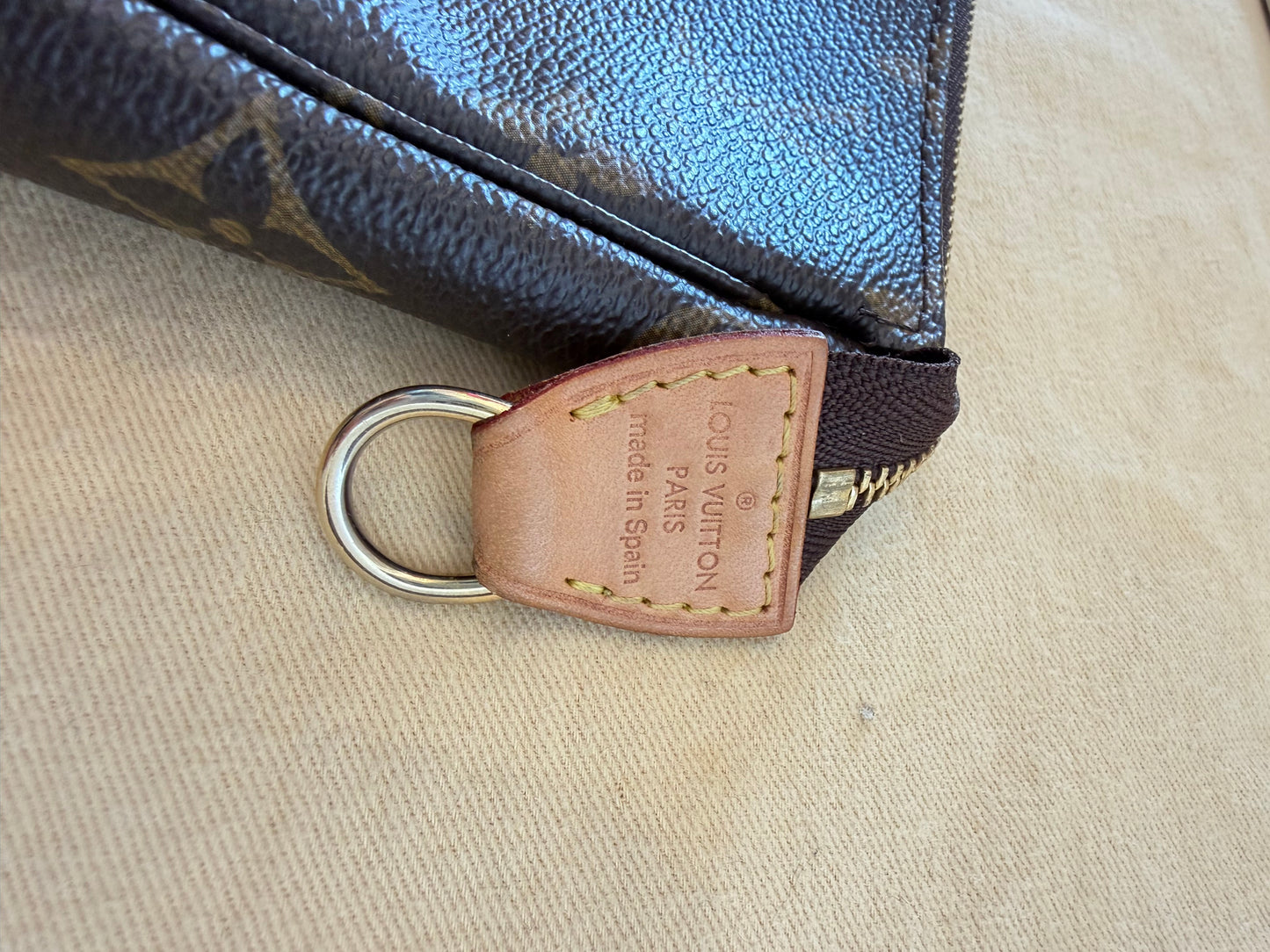 Louis Vuitton Pochette Accessoires Leather Shoulder Bag