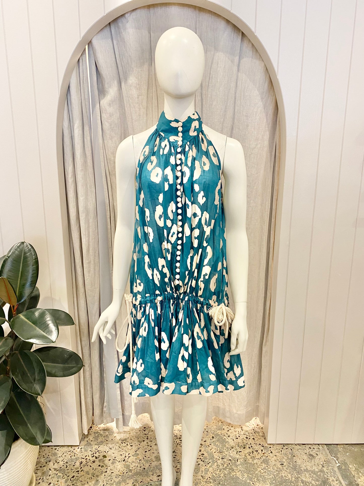 Zimmermann Shelly Swing Mini Dress - Size 3 (12)