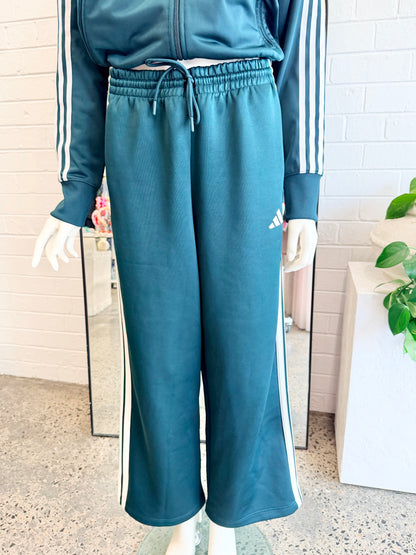 Adidas Dark Green Adicolor Classics Firebird Track Pants - Size Small (8-10)