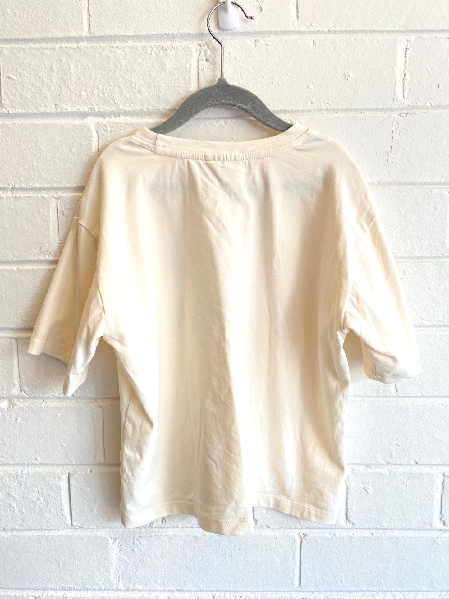 Golden Children 'Snack Time' Tee in Buttercream - Size 5-6