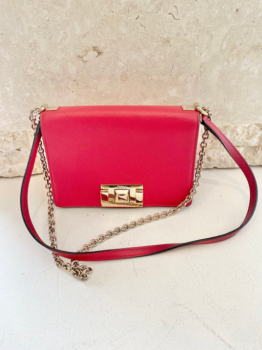 Furla Red Mimi Crossbody Bag