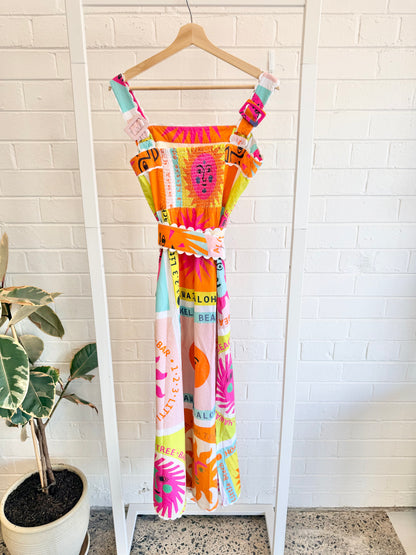 Binny 'The Gods Must Be Crazy' Maxi Dress - Size 10