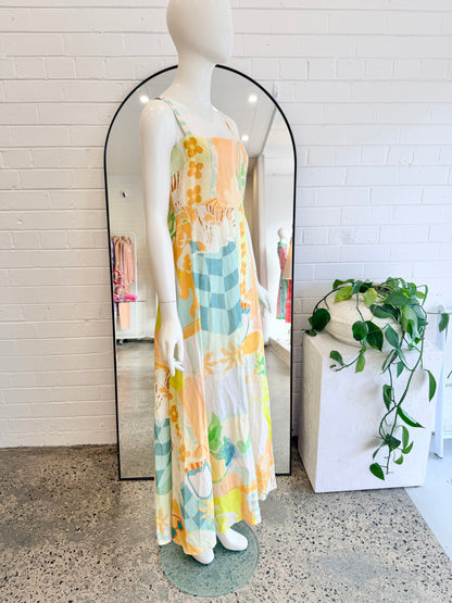 Walnut Melbourne Milan Maxi Dress - Size 10 - Pre-Loved Geelong