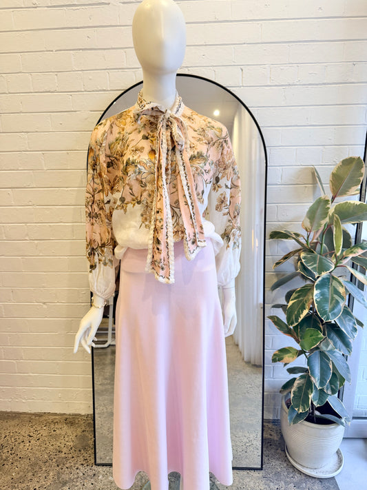 Zimmermann Chintz Shirt in Floral Print - Size 0 (8-10)