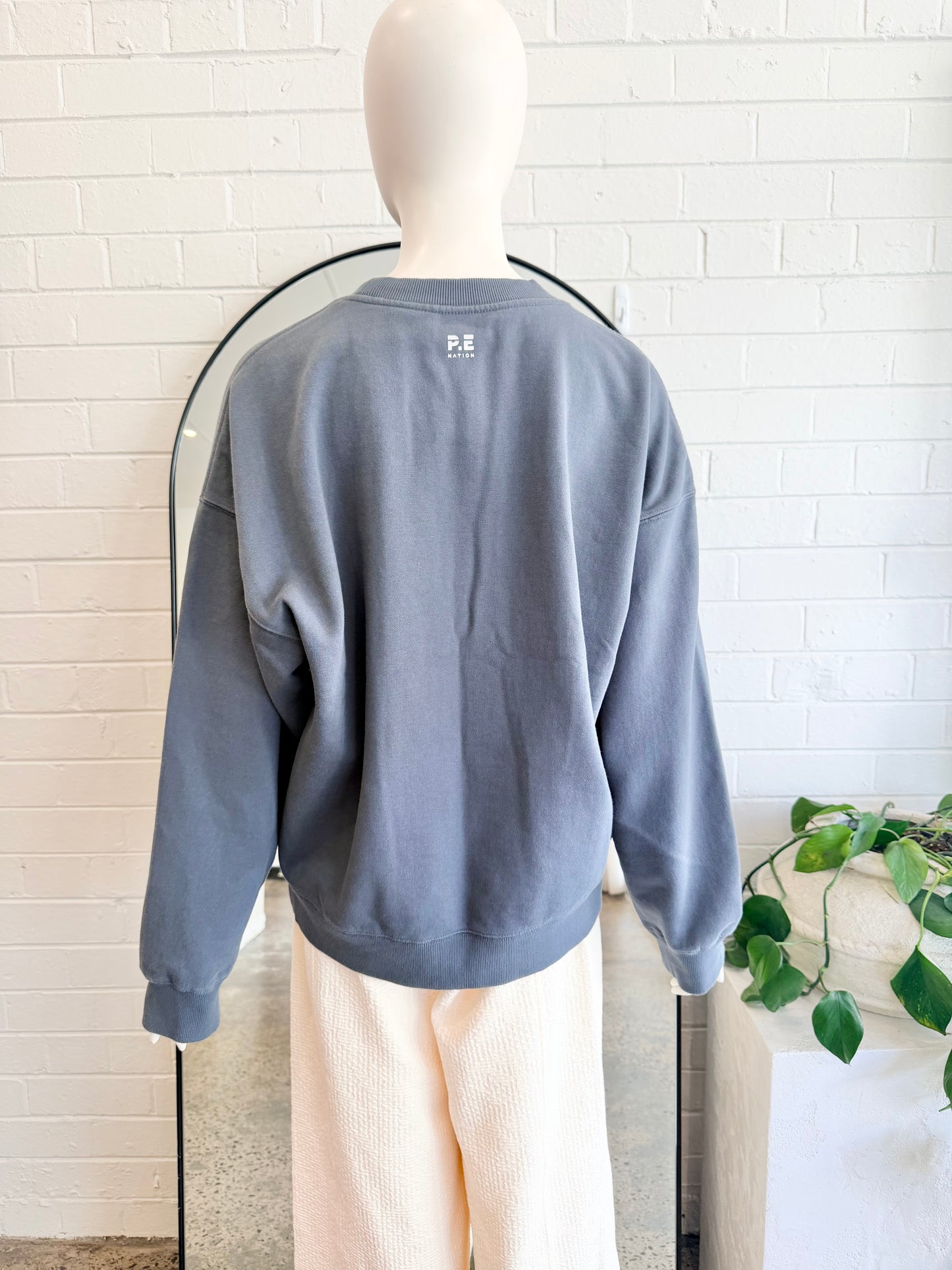 PE Nation Marine Blue Formation Sweat - Size M (10 - 12) - Pre-Loved Geelong 5