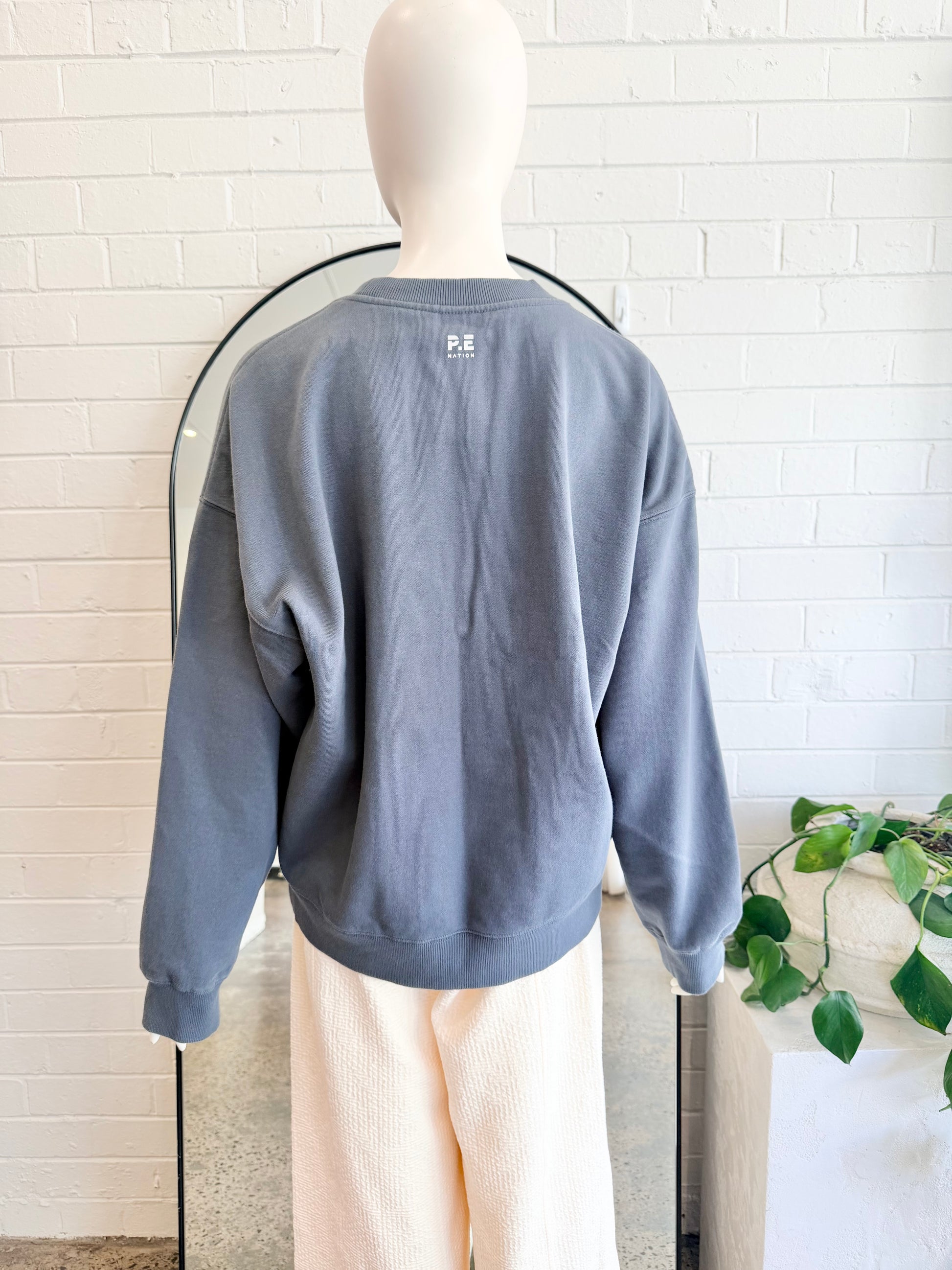 PE Nation Marine Blue Formation Sweat - Size M (10 - 12) - Pre-Loved Geelong 5