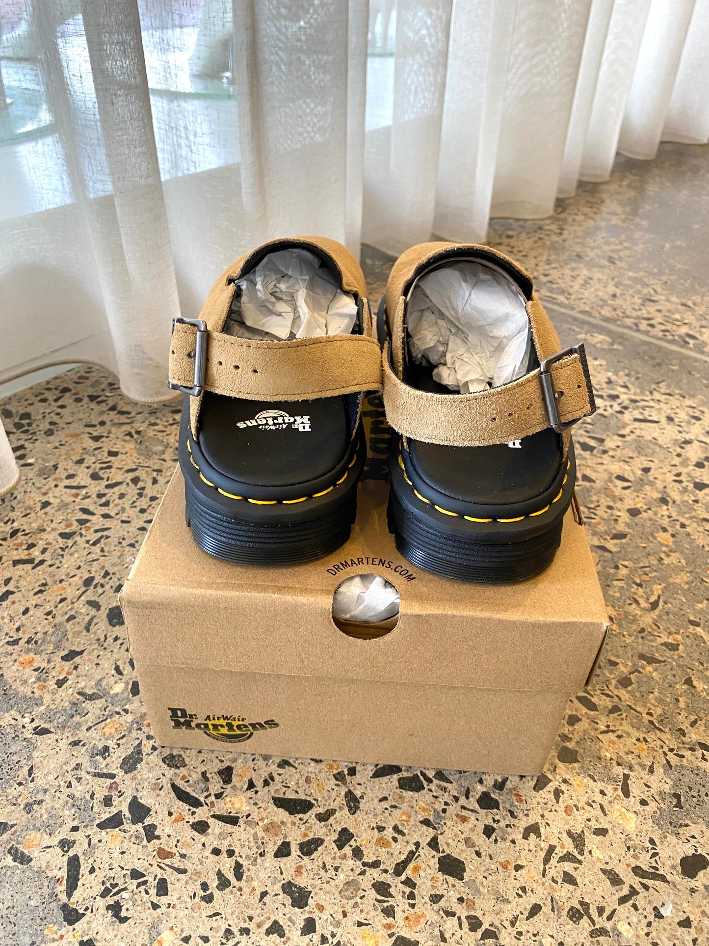 Dr Martens ZebZag Mules - Size 38