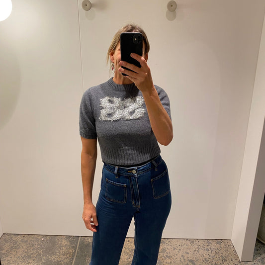 Sass & Bide Euphoria Logo Jumper - Size 6/8