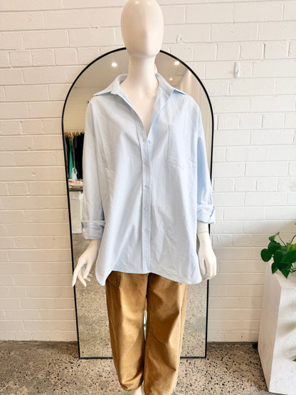 Dissh Rhea 2.0 Shirt in Ice Blue - Size 10