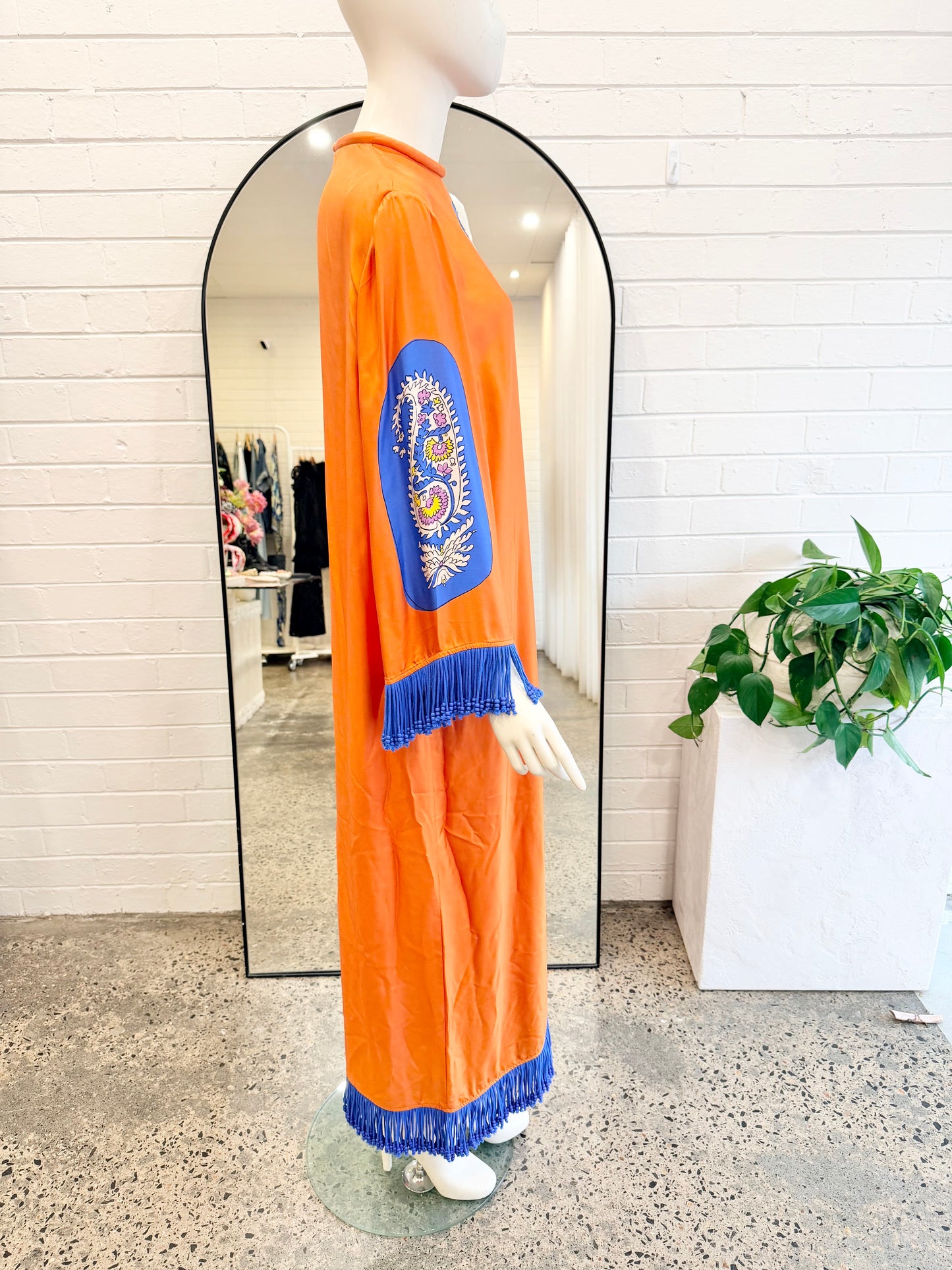 Alemais 'Luis' Silk Maxi Dress - Size 12