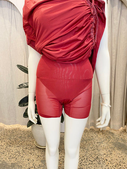 Popilush Metallic Midi Slip Dress - Size M (10)