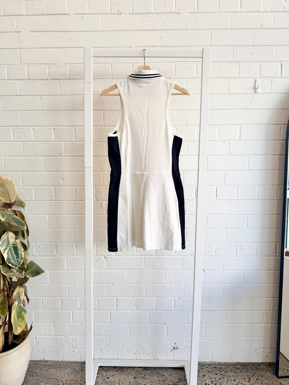 The Upside White Alcaraz Martina Dress - Size M (8 - 10)