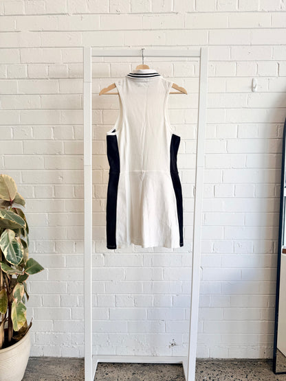 The Upside White Alcaraz Martina Dress - Size M (8 - 10)