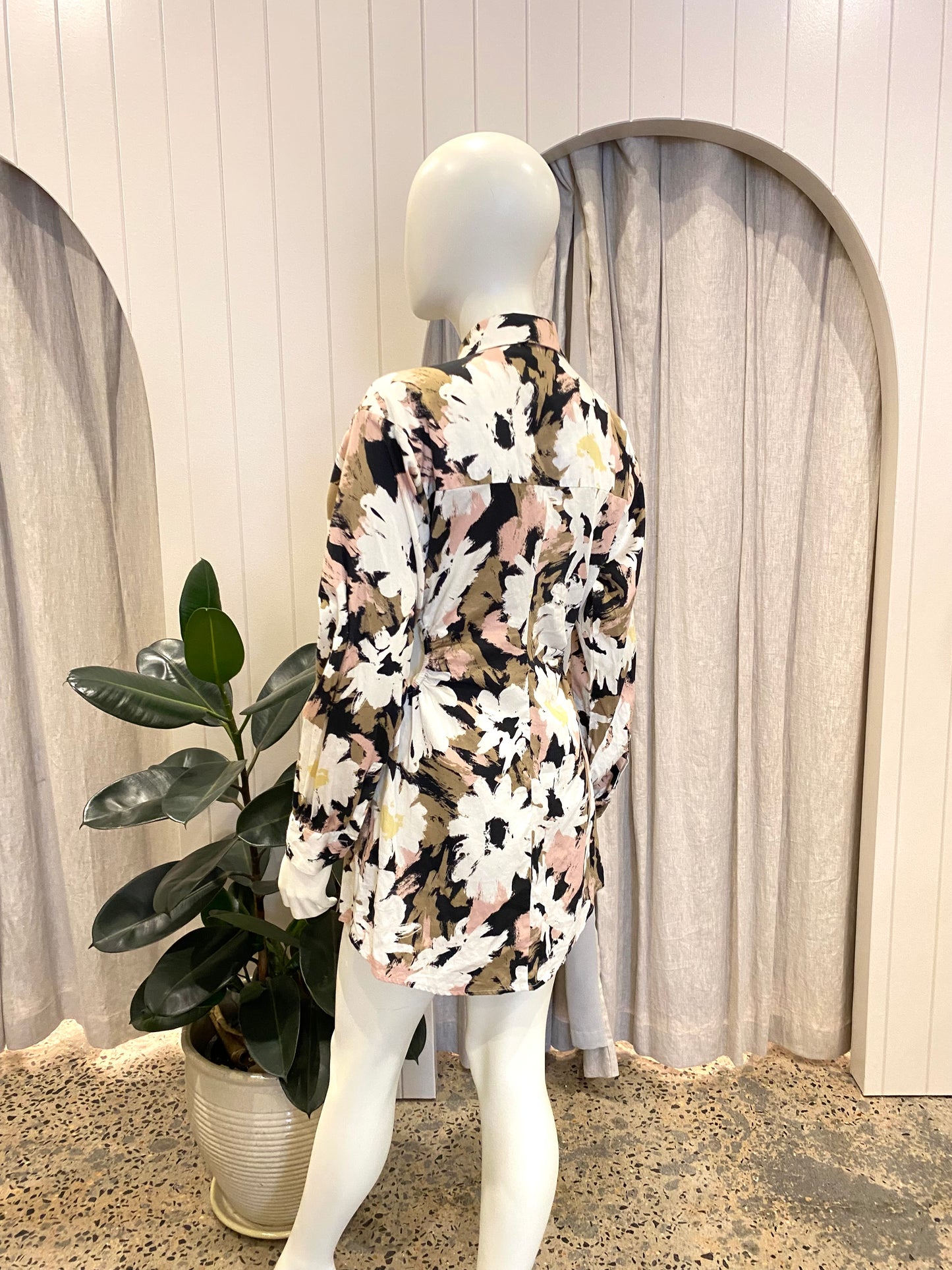 Hansen & Gretel Kennedy Shirt Dress - Size M (10)