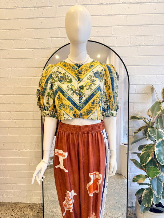 Alemais 'Quinn' Tie Back Top - Size 14