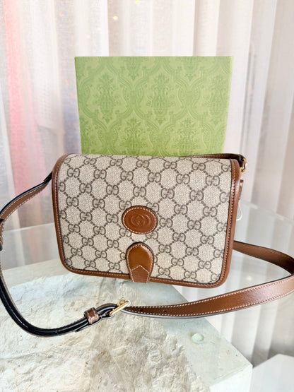 GUCCI Interlocking G Mini Shoulder Bag