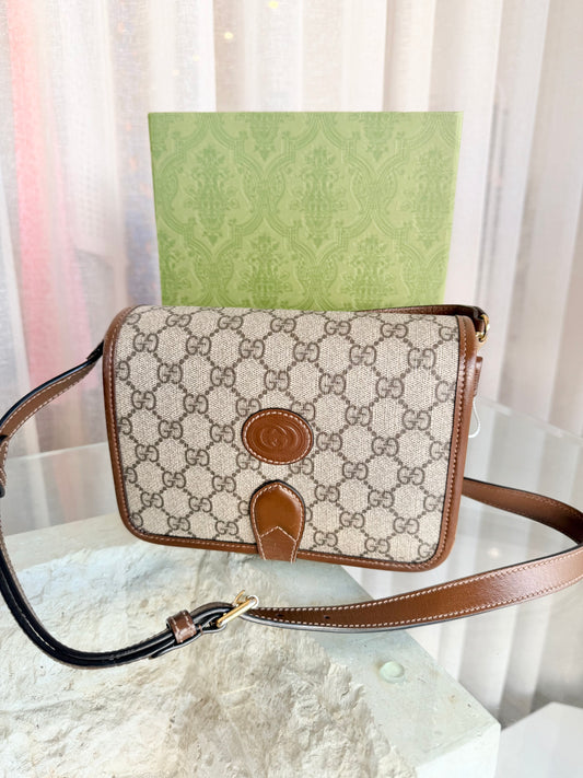 GUCCI Interlocking G Mini Shoulder Bag