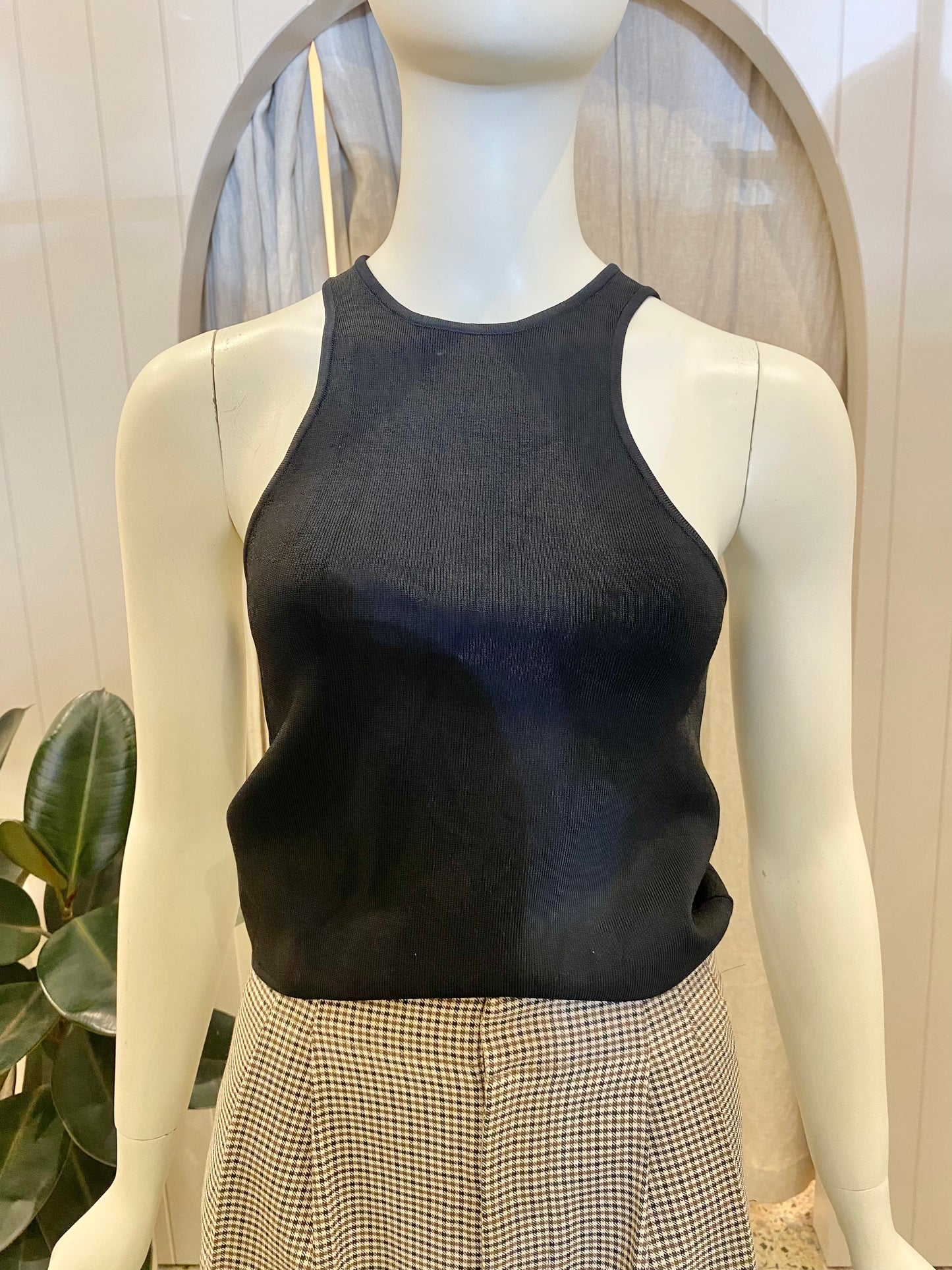 Shona Joy Crepe Knit Tank - Size M (12)