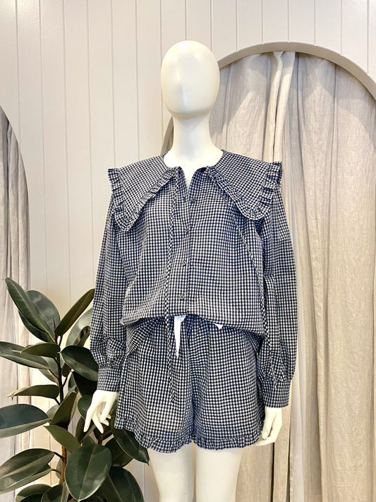 Blanca Gingham Set - Size L