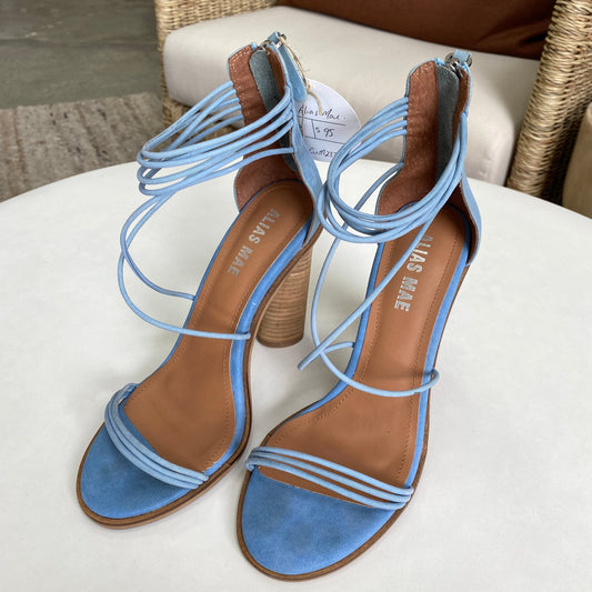 Alias Mae Blue Strapped Heels - Size 38