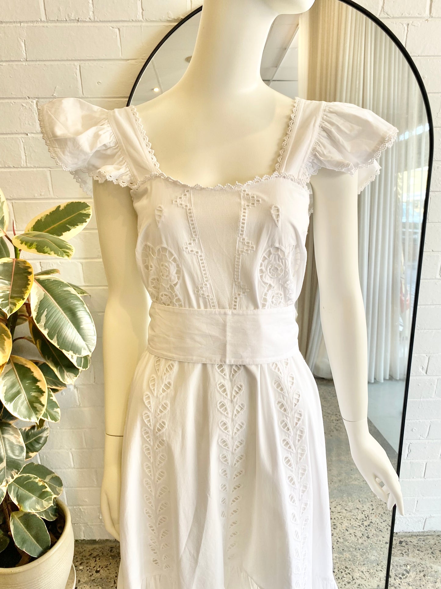 Binny White New Years Eve Sundress - Size 8