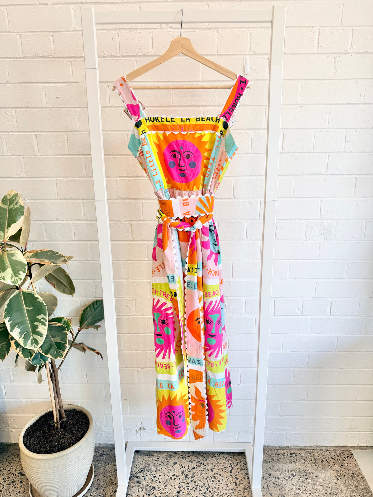 Binny 'The Gods Must Be Crazy' Maxi Dress - Size 10
