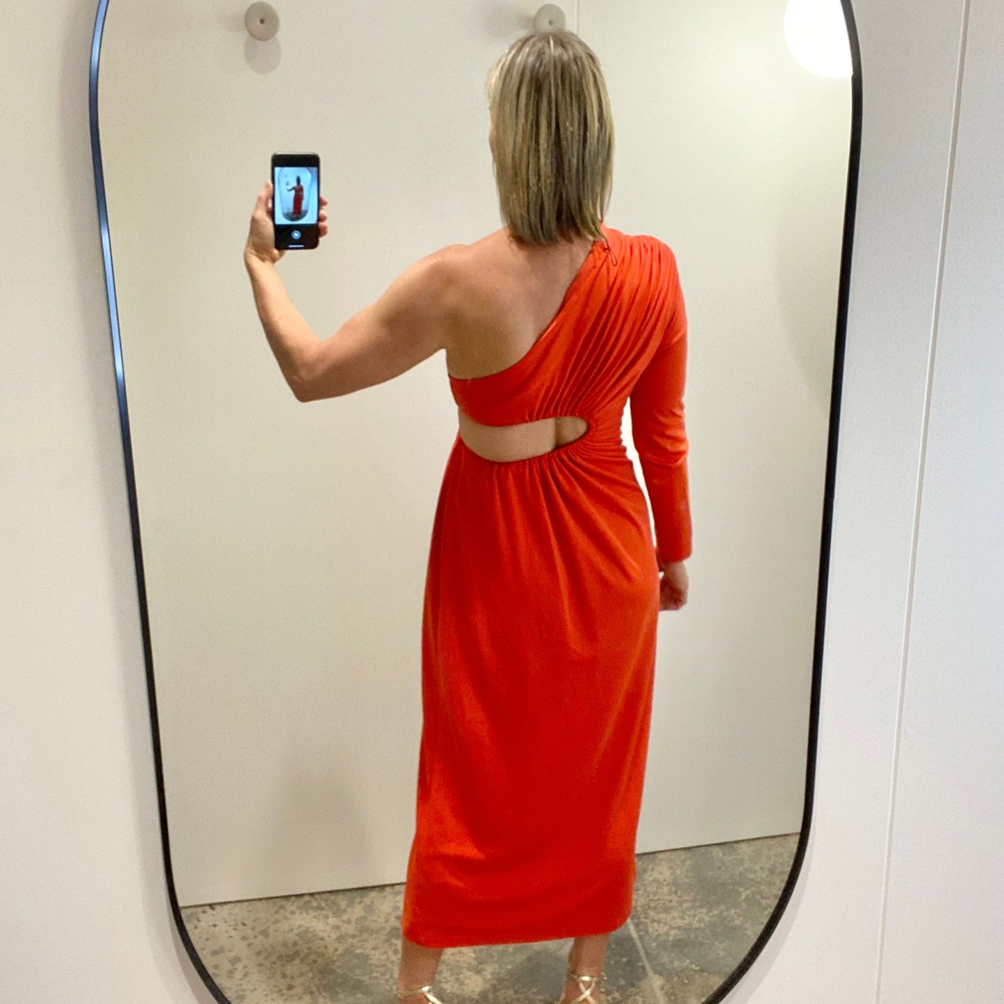 ACLER Stanmore Dress in Red - Size 8