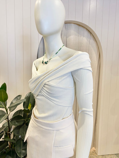 Elka Collective White Bodysuit - Size 12