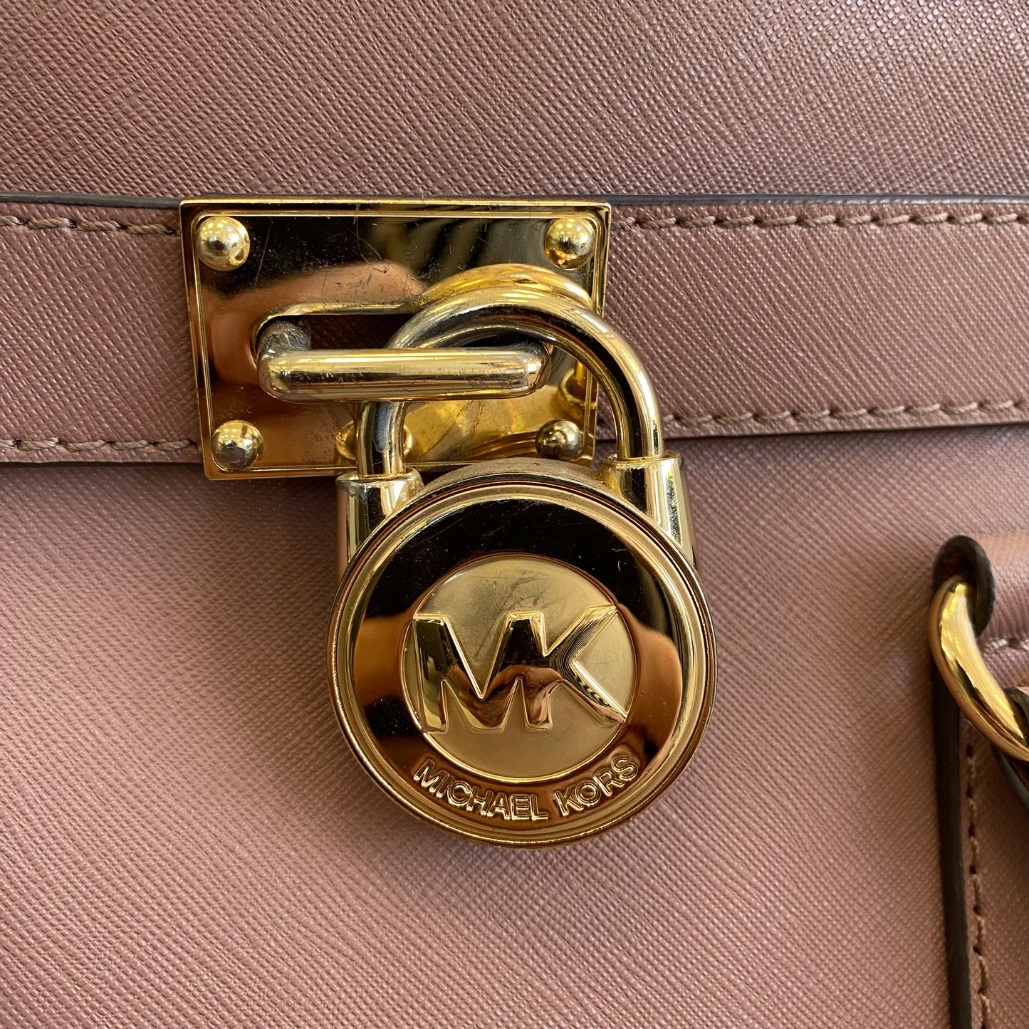 Michael Kors Hamilton Bag in Dusty Rose