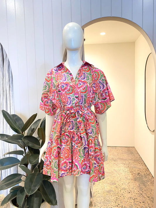 La Boheme Girls Moxie Mini Dress - Size S/M