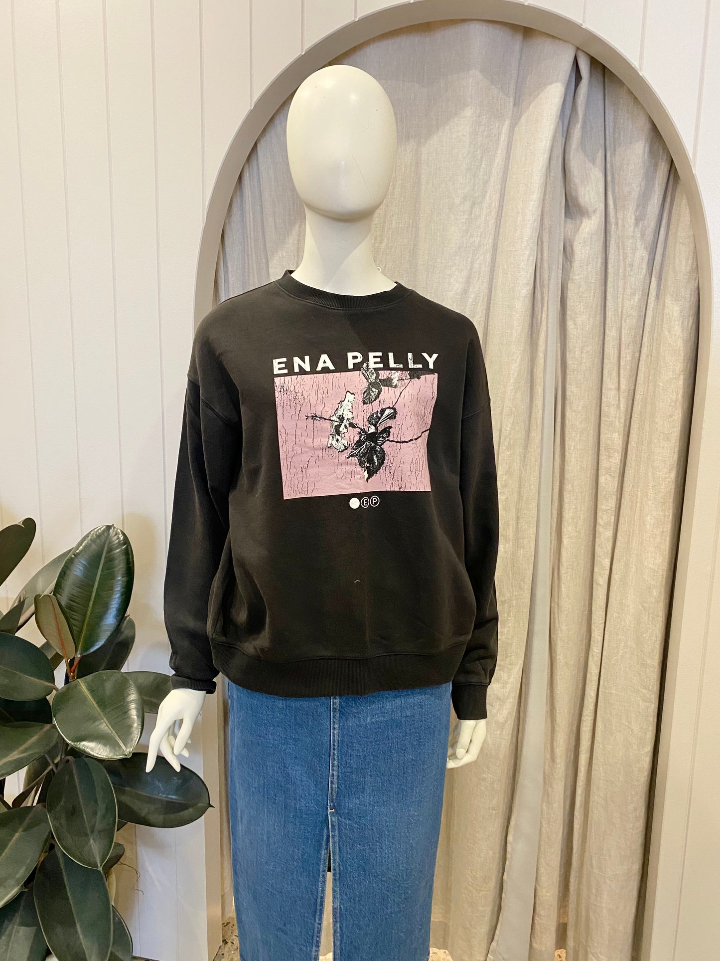 Ena Pelly Rose Sweater  - Size 10