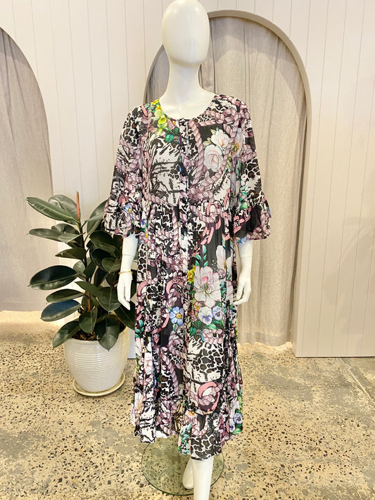 COOP All Summer Long Midi Dress - Size 16