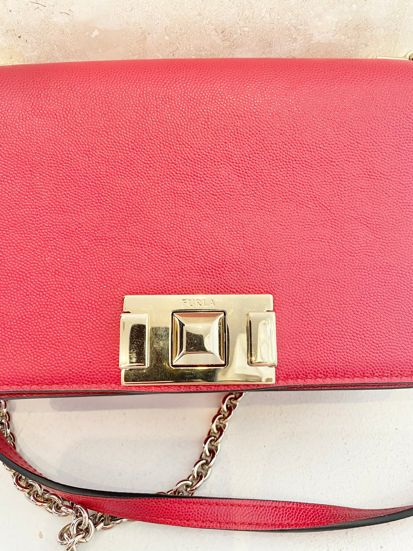 Furla Red Mimi Crossbody Bag