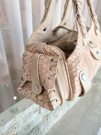 Vintage 2005 Chloe Python Silverado Handbag