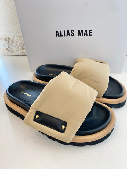 Alias Mae 'Saige' Slides in Chai - Size 39