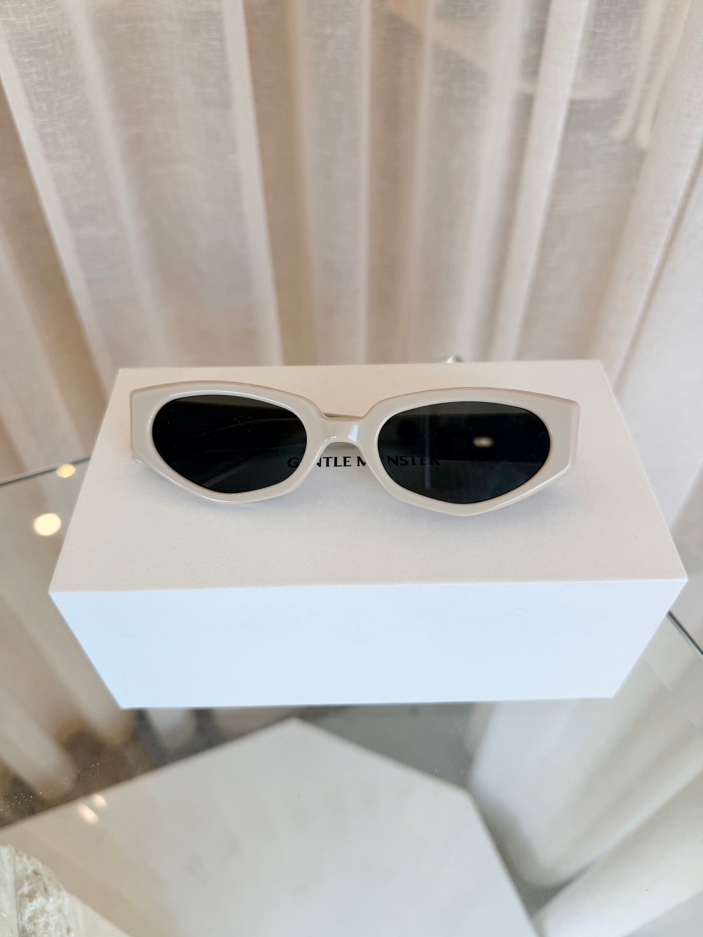 Maison Margiela x Gentle Monster Beige MM205 Sunglasses