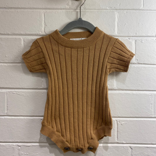 Romper & Co Ribbed Knit Romper - Size  0-3m