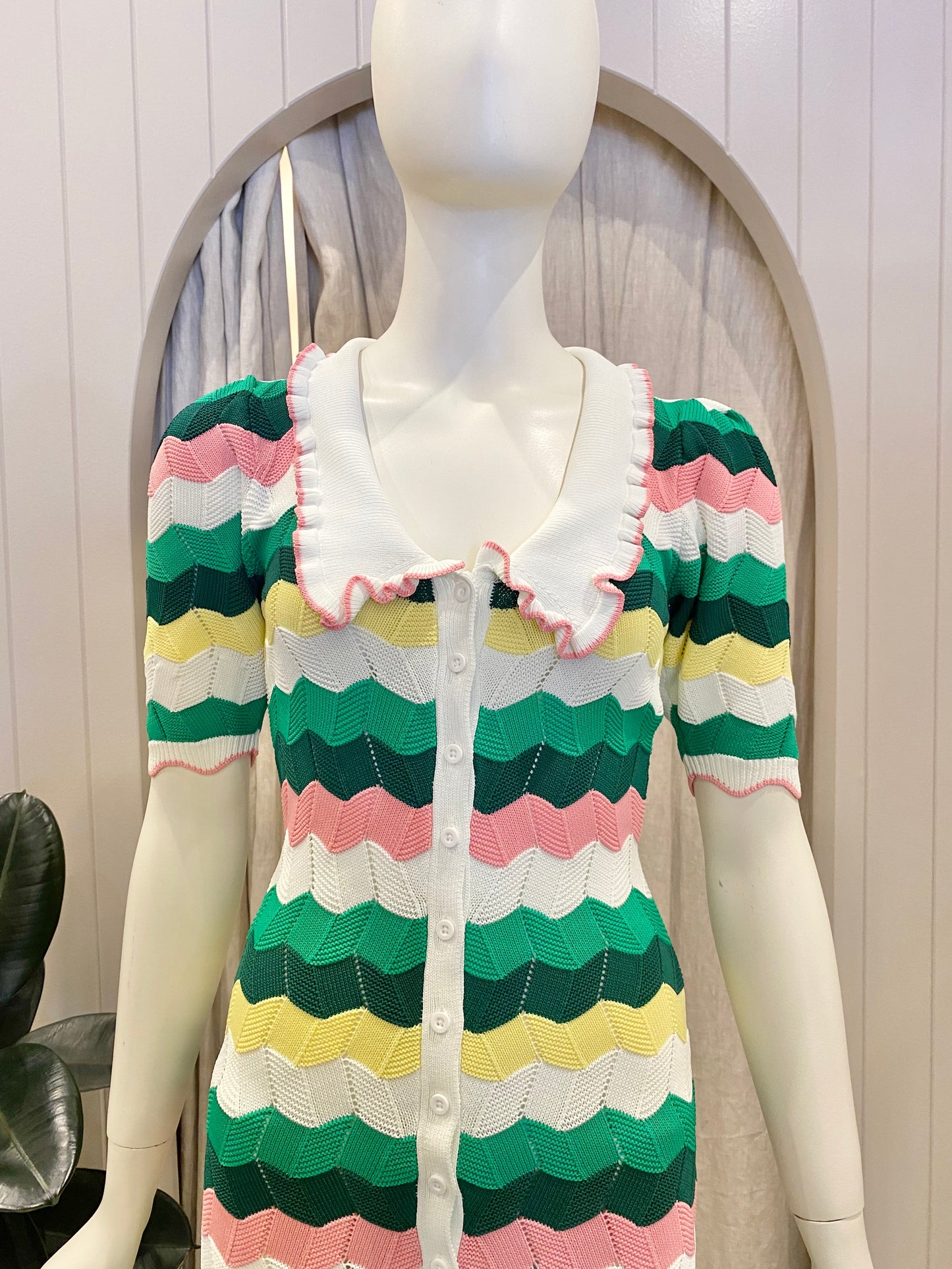 Steele 'Sparrow' Crochet Dress - Size XS (8)