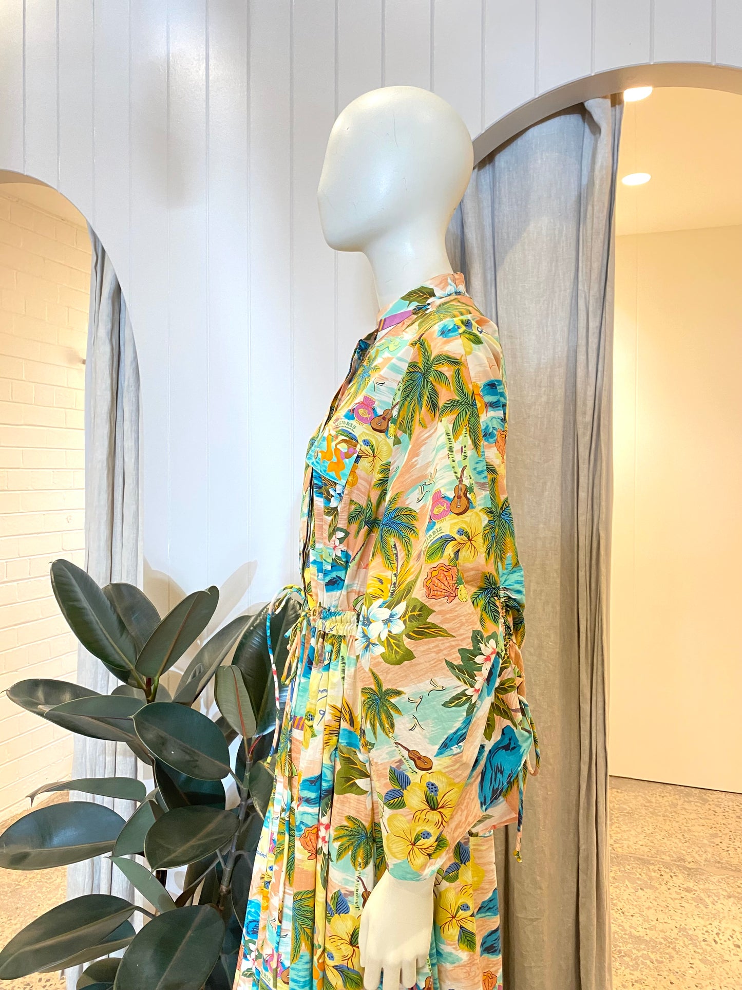 Alemais Mermaid Point Midi Dress - Size 10