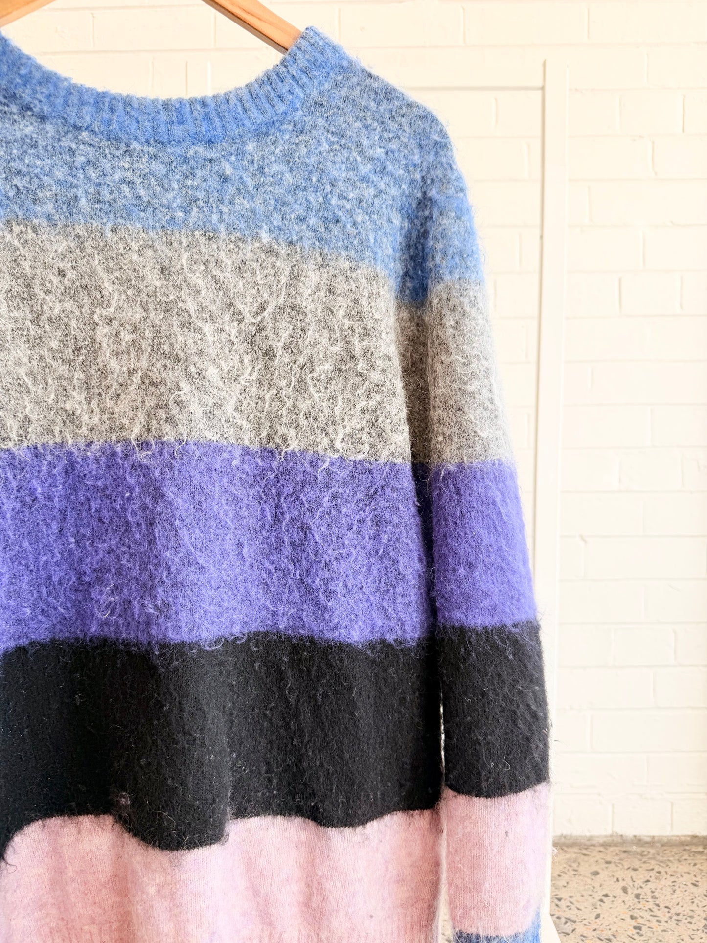 Acne Studios Albah Mohair Sweater - Size L (12)
