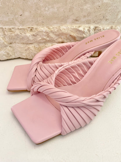 Alias Mae Pink Flora Heels - Size 39