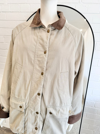 Ceres Life Ash Green Barn Jacket  - Size M (10 - 12)