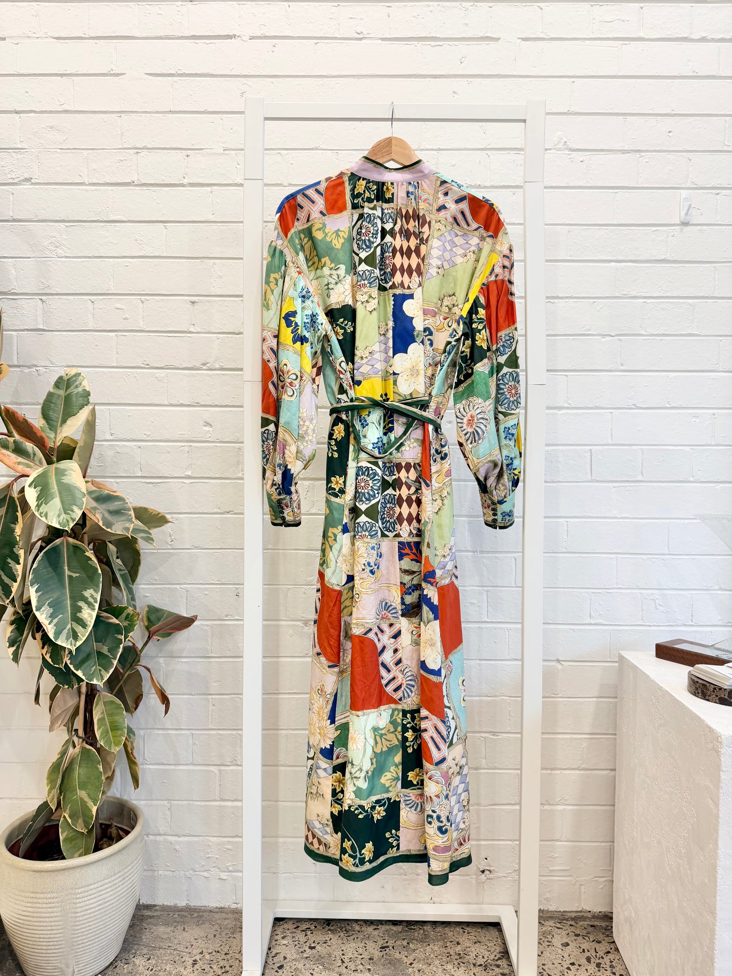 Alemais 'Bianca' Midi Shirtdress - Size 12