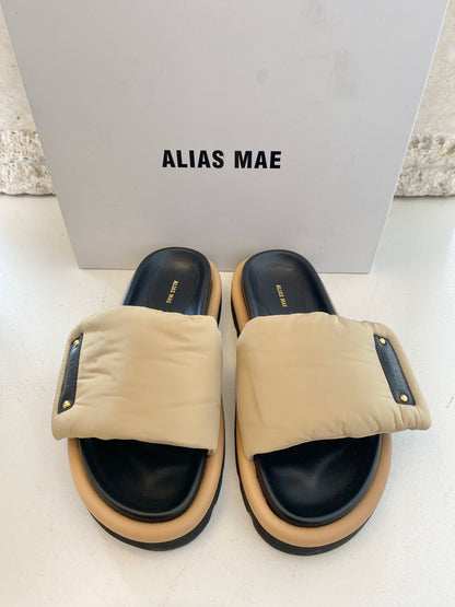 Alias Mae 'Saige' Slides in Chai - Size 39